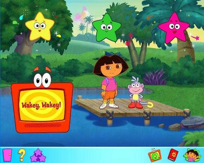 второй скриншот из Dora the Explorer Click and Create (33 игры)