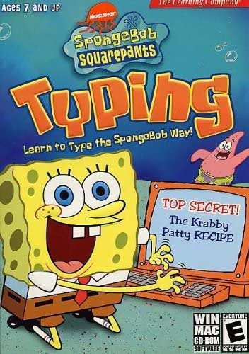 Обложка SpongeBob SquarePants Typing