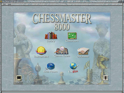 первый скриншот из ChessMaster 8000