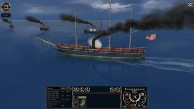четвертый скриншот из Дилогия Ironclads: High Seas / Броненосцы. Главный калибр + Ironclads: American Civil War / Броненосцы. Эпоха стальных гигантов