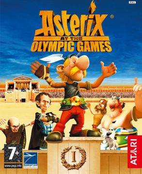 Обложка Астерикс на олимпийских играх