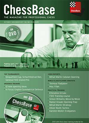 Обложка ChessBase Magazine Extra 180