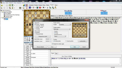 первый скриншот из Chess Assistant 14
