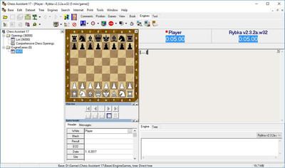 второй скриншот из Chess Assistant 17