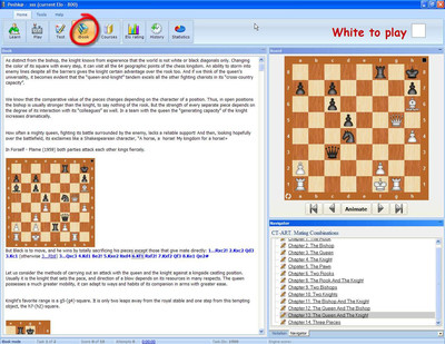 второй скриншот из Peshka Chess Lessons Courses Pack 2013 / Сборник уроков для шахматной оболочки Peshka 2013