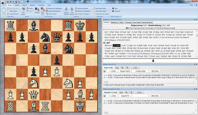 второй скриншот из Chess Assistant 14