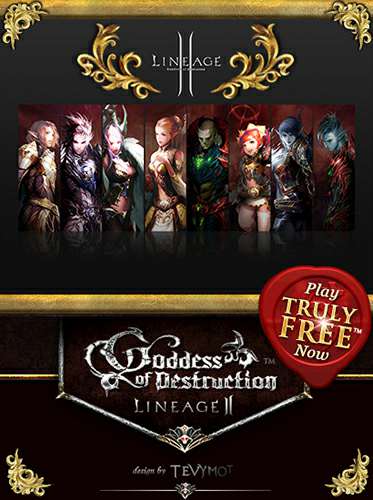 Lineage 2 Full Collection of European Clients (Prelude - Goddess of Destruction)