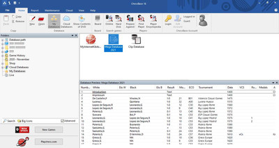 третий скриншот из Chessbase 16 + MegaDatabase 2021