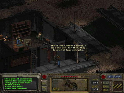 третий скриншот из Fallout: A Post Nuclear Role Playing Game