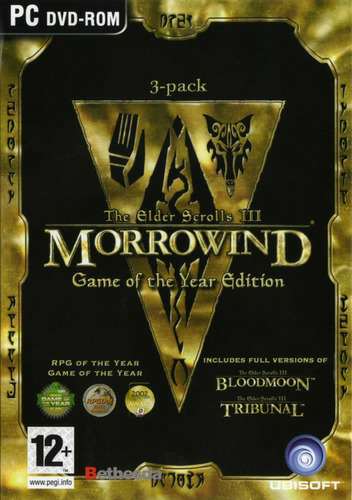 Обложка The Elder Scrolls III: Morrowind: Game of the Year Edition (Morrowind + Tribunal + Bloodmoon)