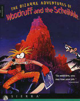 Обложка The Bizarre Adventures of Woodruff and the Schnibble
