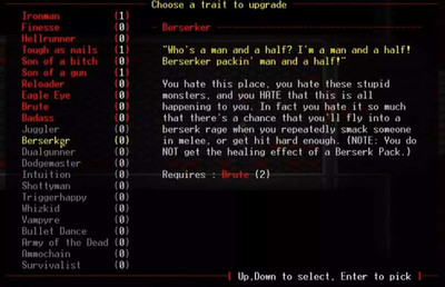 второй скриншот из DoomRL