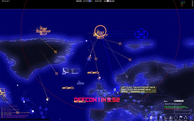 второй скриншот из DEFCON: Everybody Dies / DEFCON: Global Nuclear Domination Game / DEFCON: Strategic Nuclear War