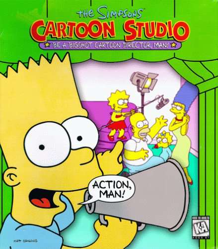 Обложка The Simpsons Cartoon Studio
