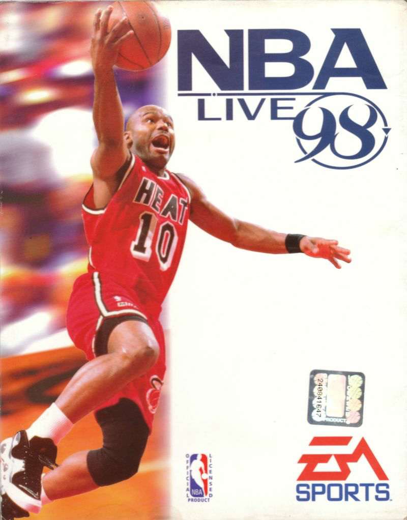 Обложка NBA Live 98