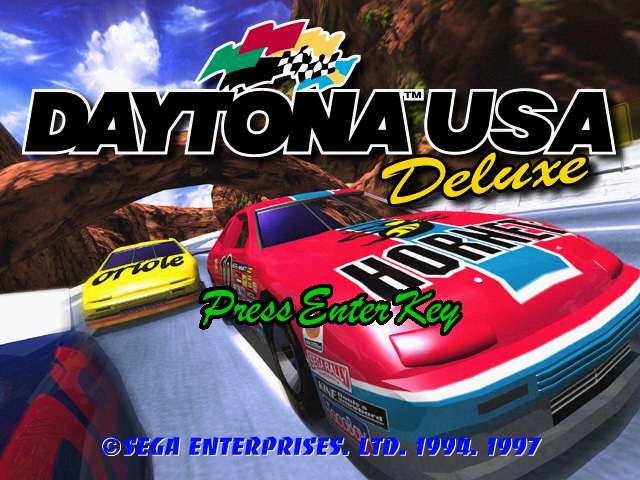Обложка Daytona USA Deluxe