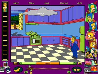 второй скриншот из The Simpsons Cartoon Studio