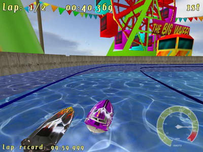 четвертый скриншот из Powerboat Racing