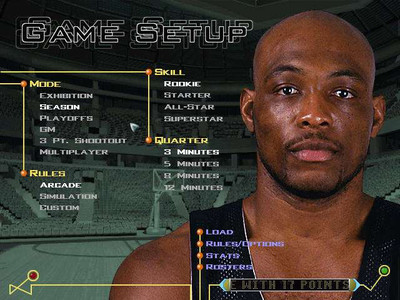четвертый скриншот из NBA Live 98