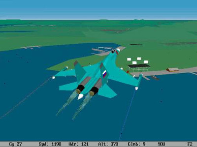 второй скриншот из Su-27 Flanker Squadron Commander?s Edition