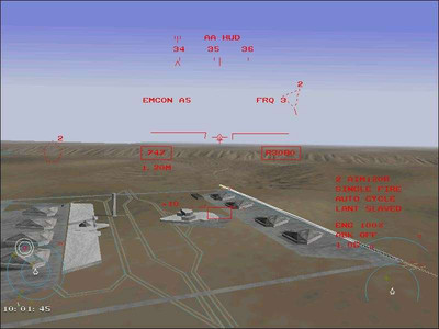 второй скриншот из F-22 Total Air War (TAW), Air Dominance Fighter (ADF), Red Sea Operations (RSO), Total Air War 2008 (10th Anniversary Special Edition)