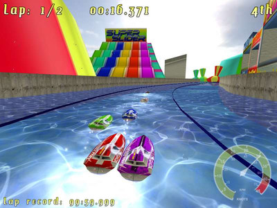 второй скриншот из Powerboat Racing