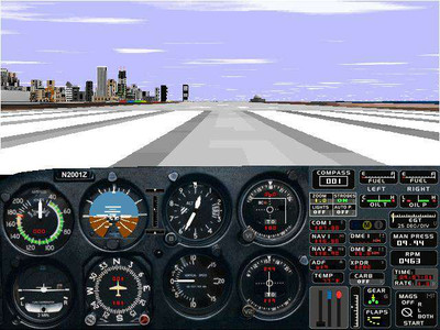 третий скриншот из Microsoft Flight Simulator for Windows 95