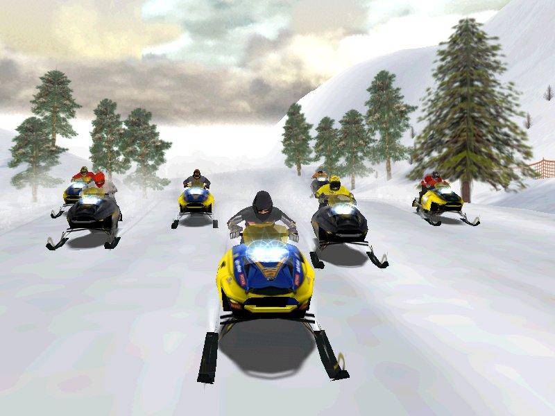 Игра гонки на снегоходах. Ski-Doo x-Team Racing. Ski Doo Team Racing. Snowmobile Racing игра. Ski-Doo: снежный экстрим / Ski-Doo x-Team Racing (2001) PC.