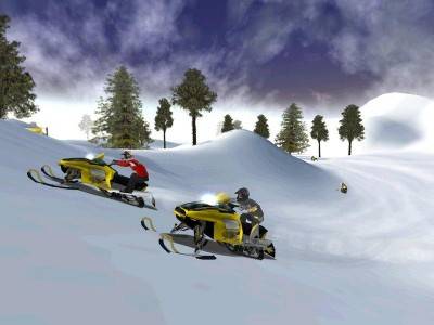 первый скриншот из Ski-doo X-Team Racing