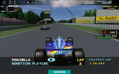 второй скриншот из Formula 1 (F1) Racing Simulation
