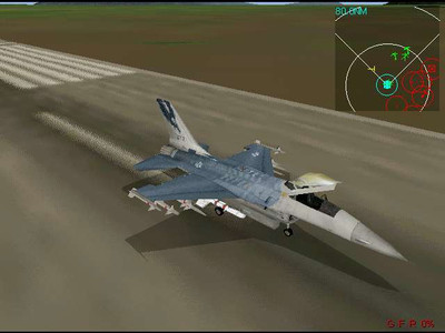 второй скриншот из MiG-29 Fulcrum and F-16 Multirole Fighter /MiG-29 и F-16