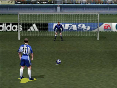 третий скриншот из FIFA 99