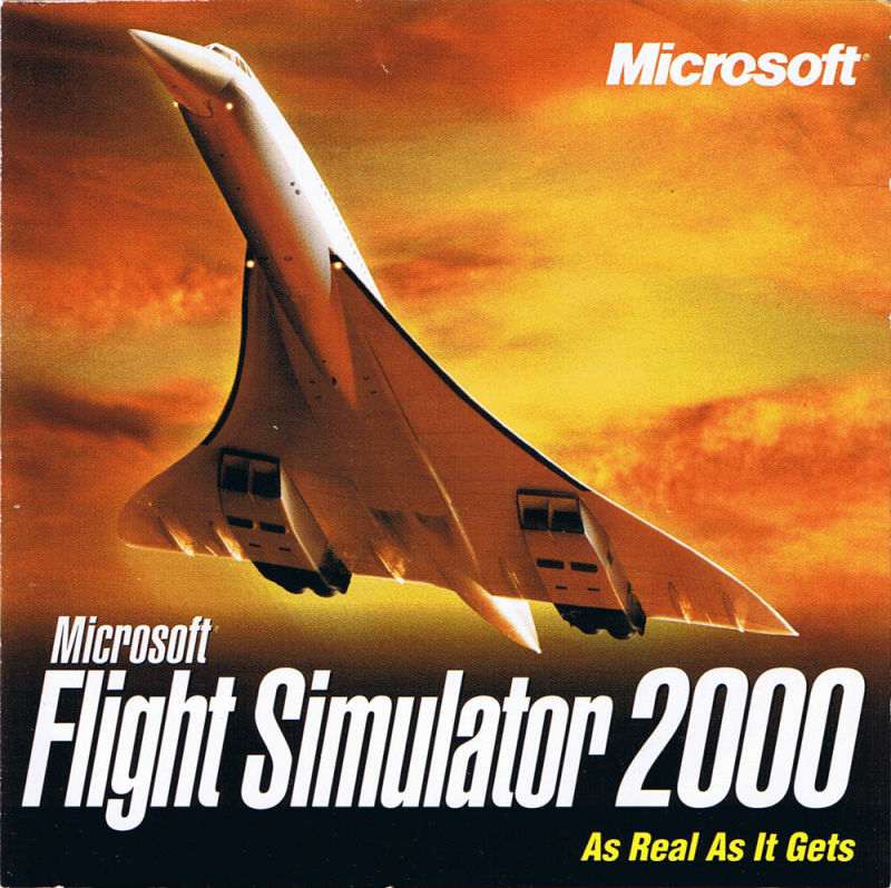 Обложка Microsoft Flight Simulator 2000 Professional