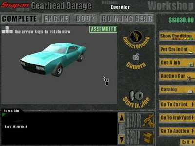 первый скриншот из Snap-on presents Gearhead Garage: The Virtual Mechanic / Супер Механикс
