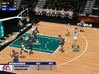 третий скриншот из NBA Live 2000