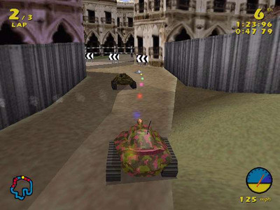 четвертый скриншот из Tank Racer