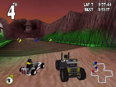 второй скриншот из Lego Racers