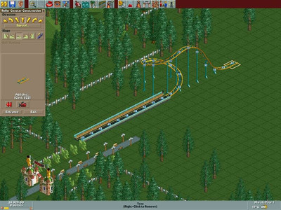 второй скриншот из RollerCoaster Tycoon / Магнат страны развлечений