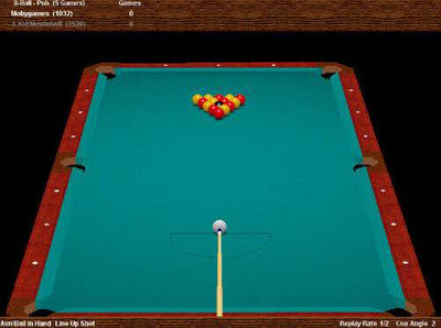 второй скриншот из Virtual Pool Hall
