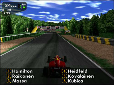 второй скриншот из Formula 1 - Формула 1 (Monaco Grand Prix (GP) Racing Simulation 2)