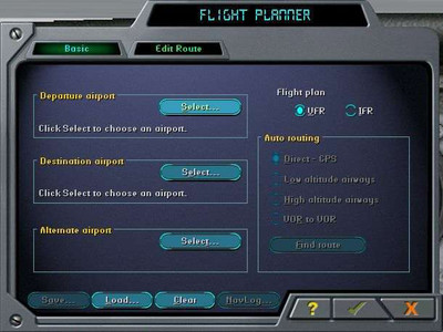 первый скриншот из Microsoft Flight Simulator 2000 Professional