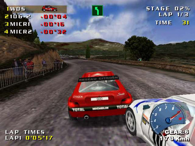 второй скриншот из V-Rally 2 Expert Edition / V-Rally Championship Edition 2 / Need for Speed: V-Rally 2