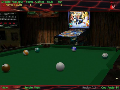 первый скриншот из Virtual Pool 3
