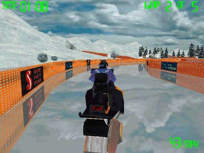 первый скриншот из Snowmobile Racing