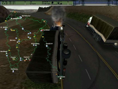 третий скриншот из Hard Truck 2: King of the Road / Дальнобойщики 2