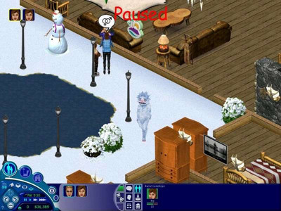 четвертый скриншот из Сборник The Sims (Livin Large, House Party, Hot Date, Vacation, Unleashed, Superstar, Makin Magic)
