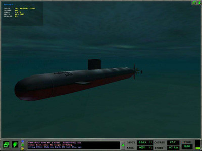 третий скриншот из Sub Command: Akula Seawolf 688