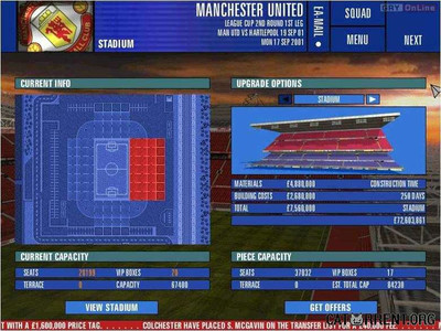 третий скриншот из The F.A. Premier League Football Manager 2002