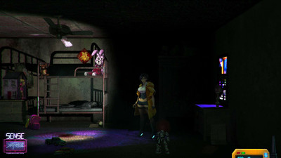 четвертый скриншот из Sense - A Cyberpunk Ghost Story