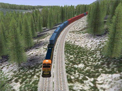 второй скриншот из Microsoft Train Simulator Mod